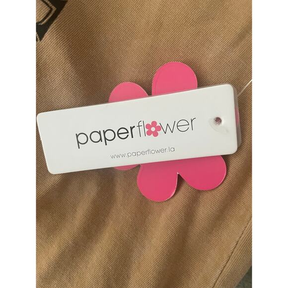 Paper Flower Girls Short Sleeve Believe In Yourself Anything is Possible Tee Lg - Picture 4 of 4